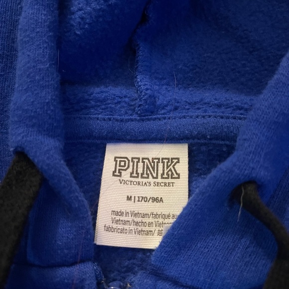 VICTORIA SECRET ZIP UP HOODIE - Picture 2 of 3